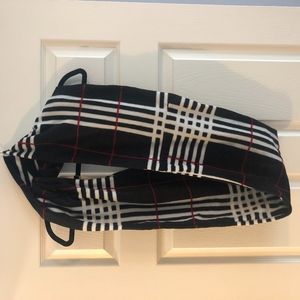 Plaid Fleece Infinity Scarf